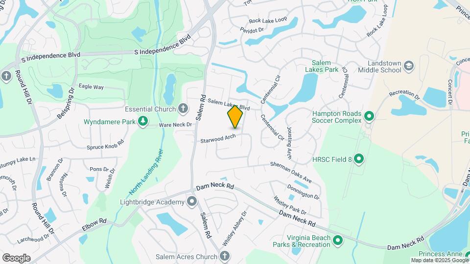 4108 Starwood Arch Map and Location Details