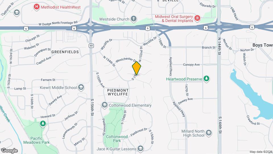 15134 Farnam Cir Map and Location Details