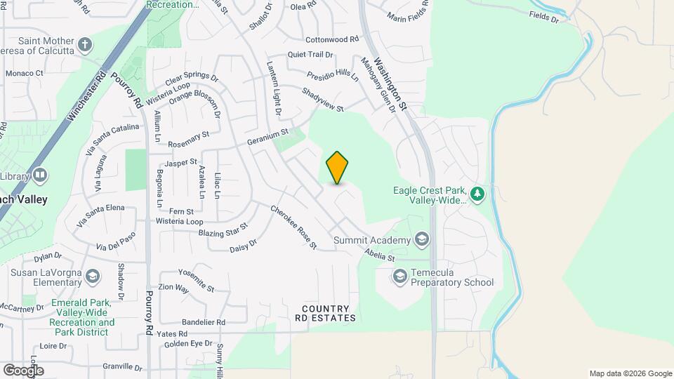 32640 Cougar Pass Ct Mapa y Detalles de la Ubicación