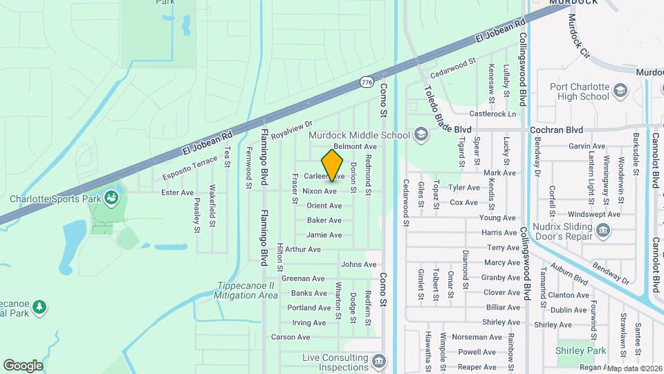 17140 Nixon Ave Map and Location Details