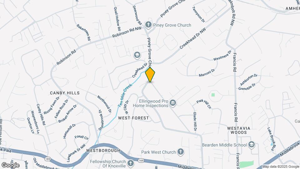 1805 Ferd Hickey Rd NW Map and Location Details