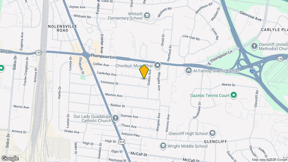 239 Tanksley Ave Map and Location Details