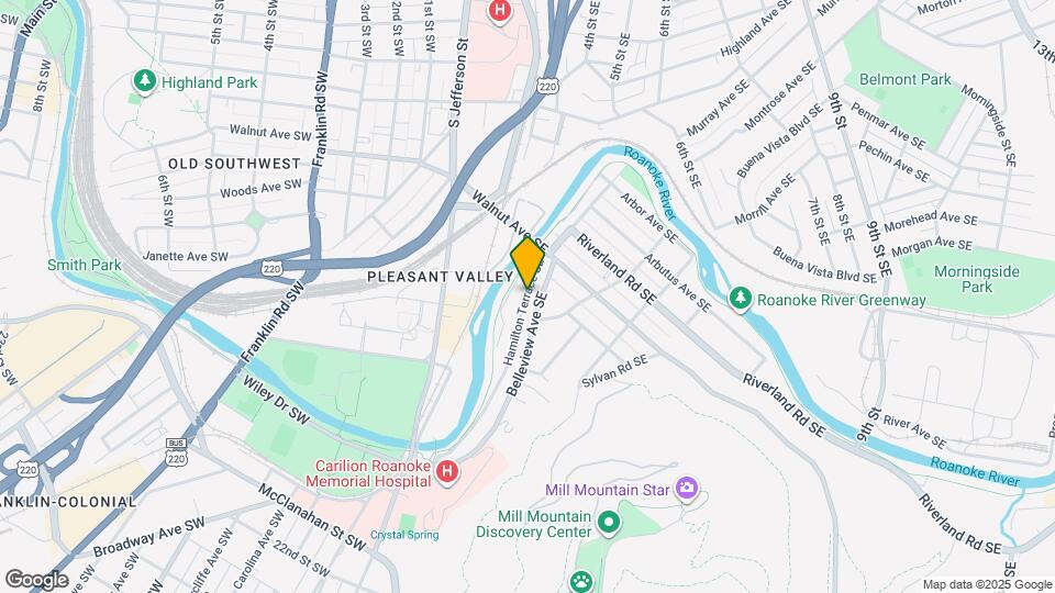 1240 Hamilton Terrace SE Map and Location Details