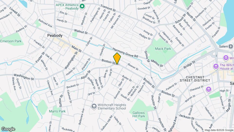 155 Boston St, Unit 3 Map and Location Details