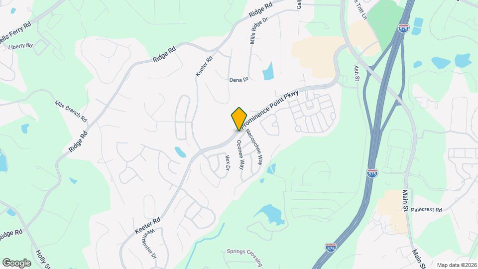 204 Oconee Way Map and Location Details