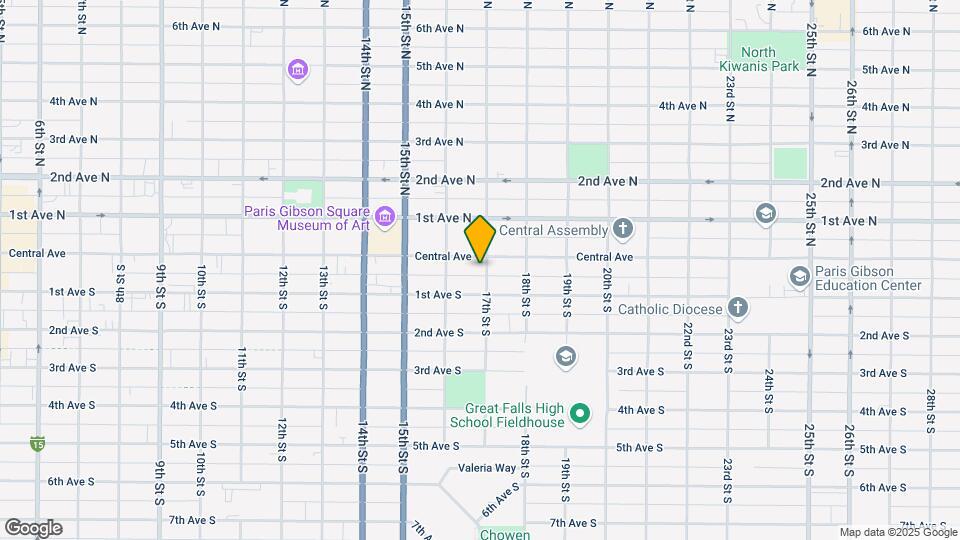 8 17th St S Map and Location Details