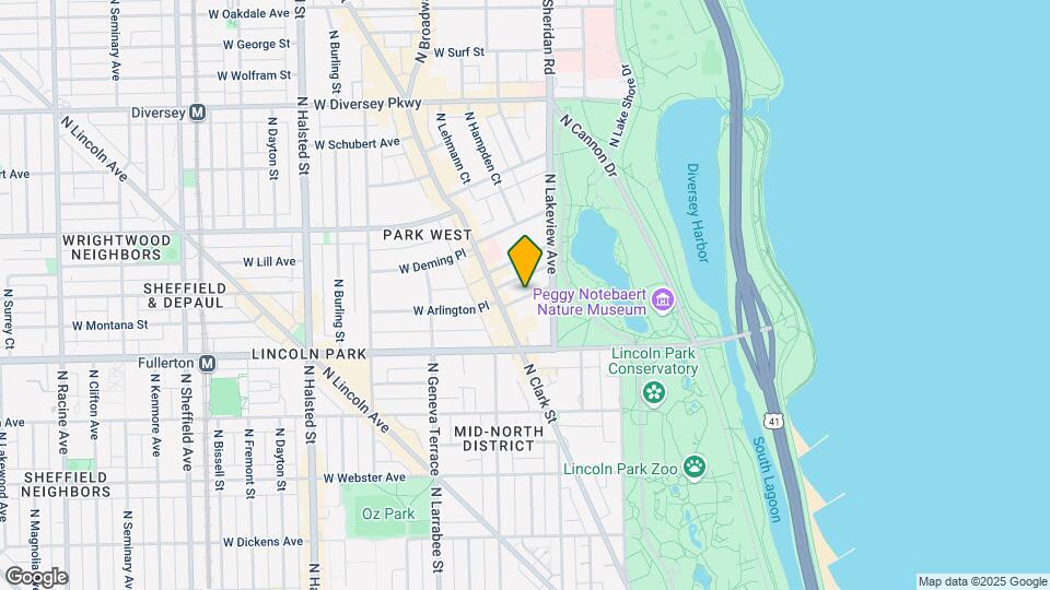 442 W Arlington Pl, Unit 446-1 Mapa y Detalles de la Ubicación