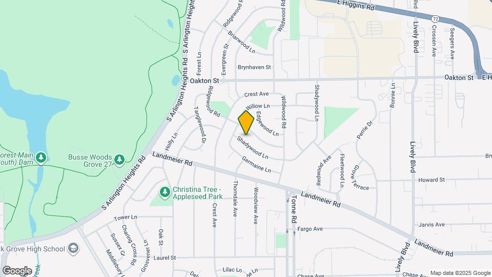 510 Shadywood Ln Map and Location Details