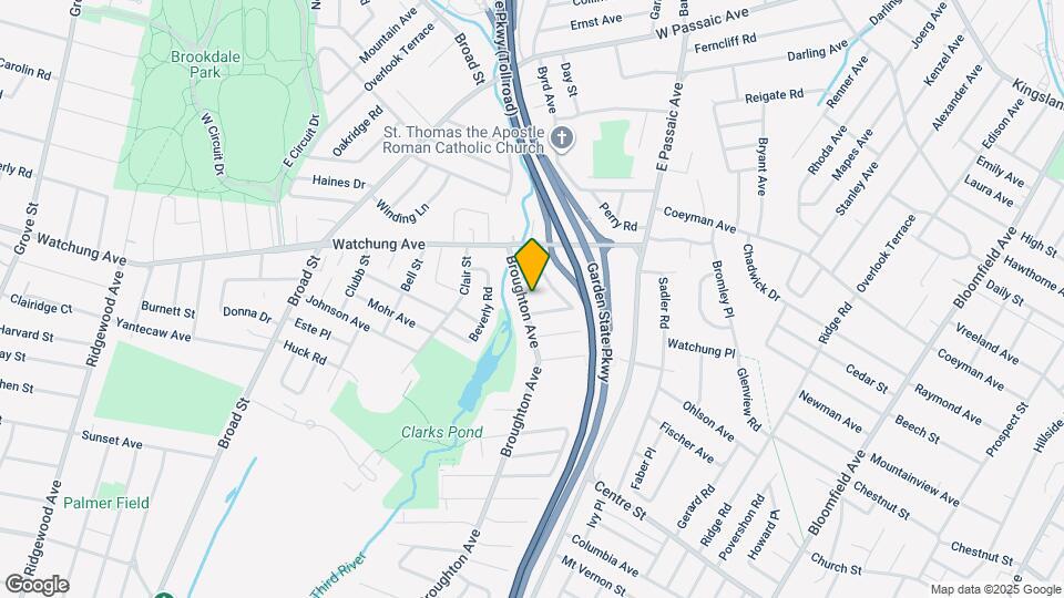 549 Broughton Ave Map and Location Details