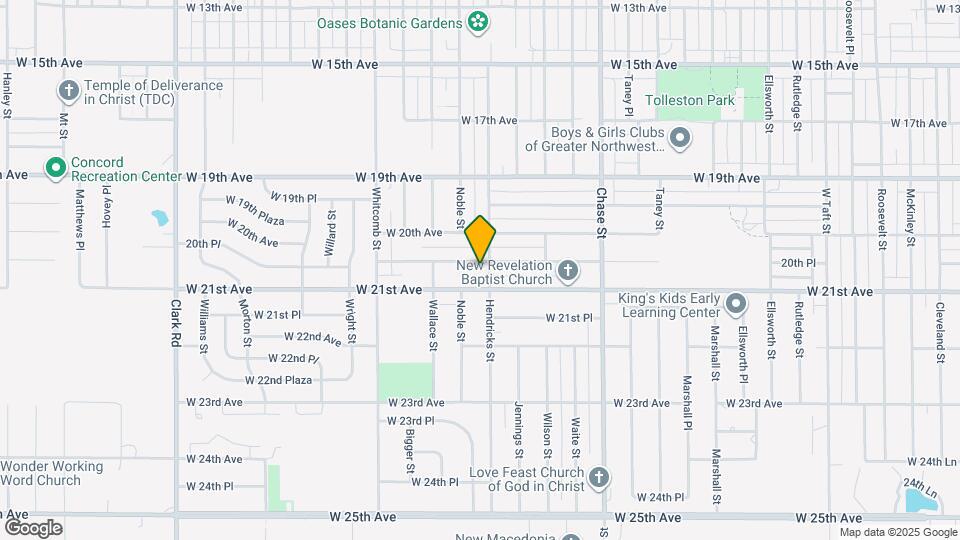 3515 20th Pl Map and Location Details