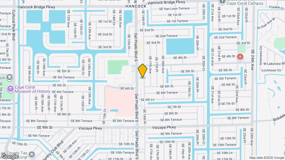 520 SE 16th Pl Map and Location Details