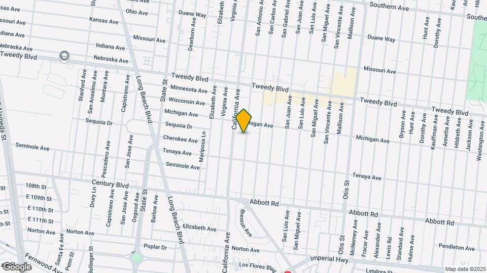 10251 San Antonio Ave Map and Location Details