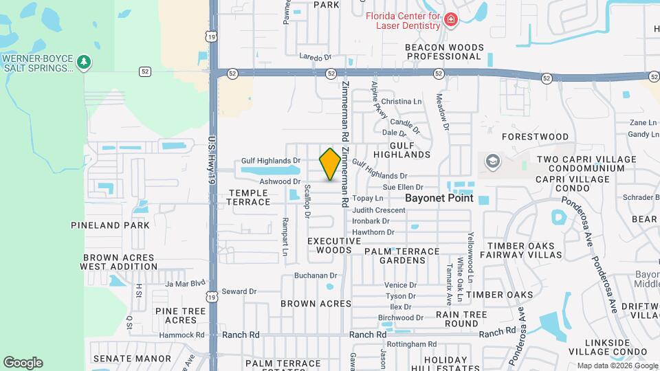 7414 Ashwood Dr Map and Location Details