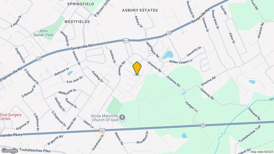 309 Caboose Ln Map and Location Details