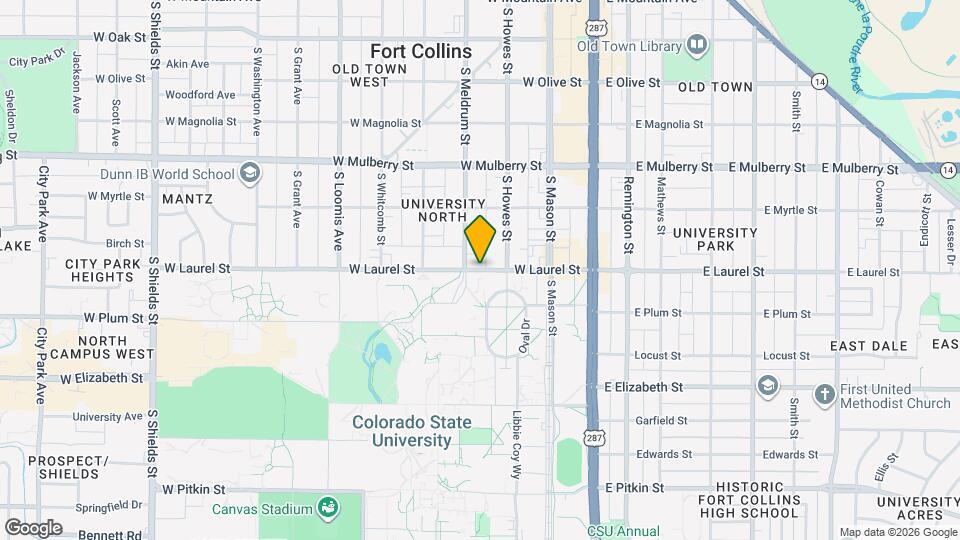 322 W Laurel St Map and Location Details