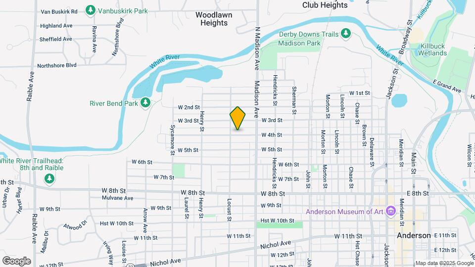 1120 W 4th St Map and Location Details
