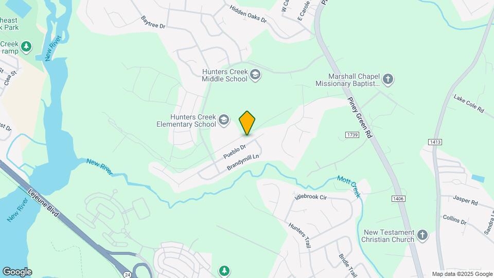 1163 Pueblo Dr Map and Location Details