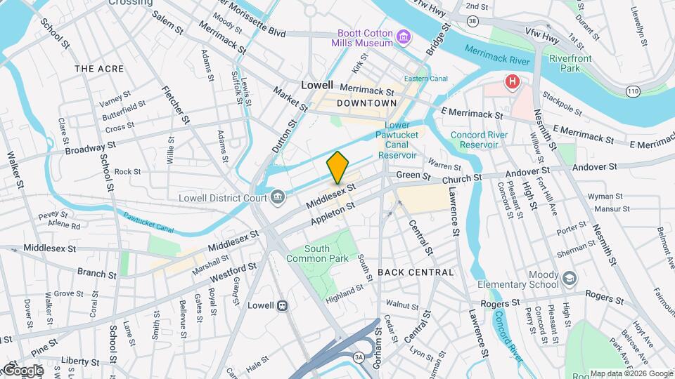 155 Middlesex St Map and Location Details