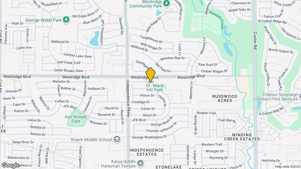 9801 Tyler Dr Map and Location Details