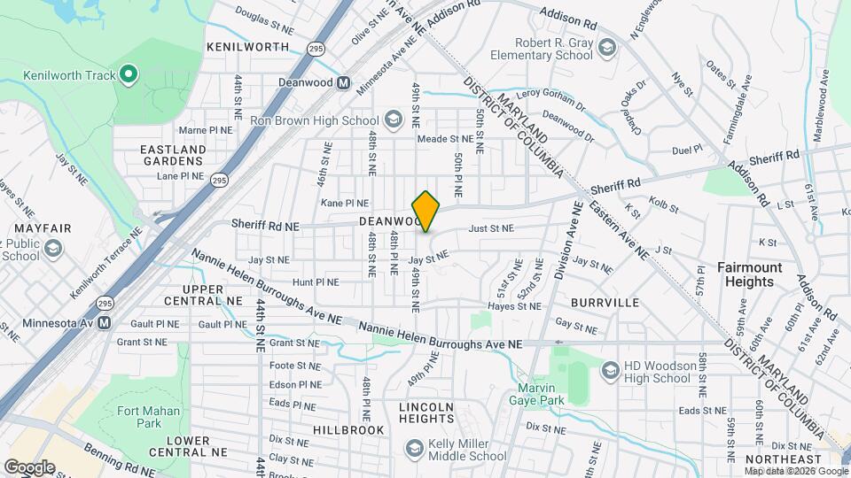 4934 Just St NE Map and Location Details