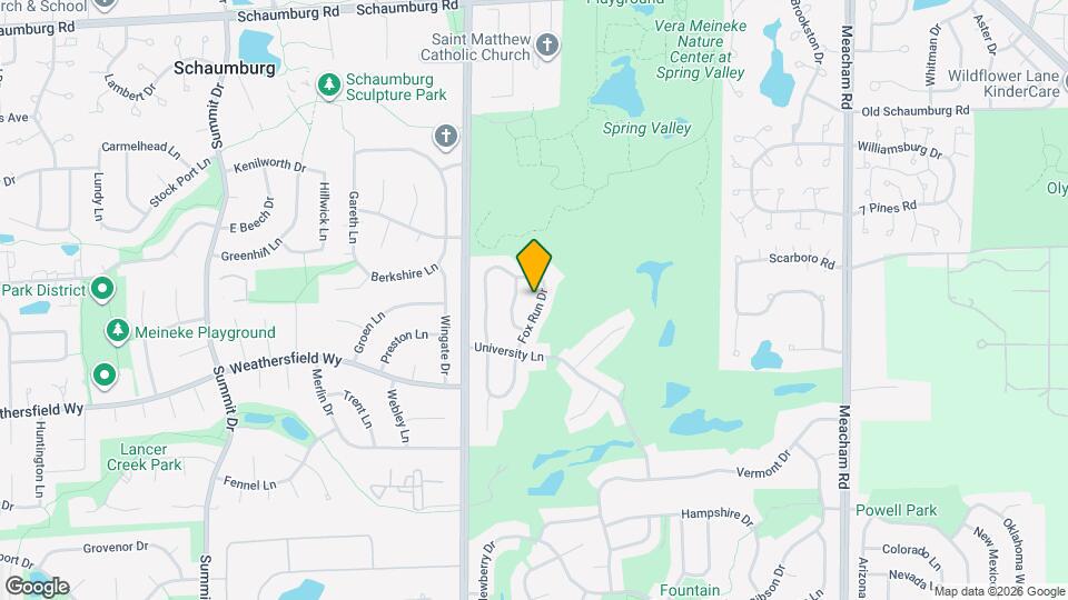 1821 Fox Run Dr, Unit C Map and Location Details