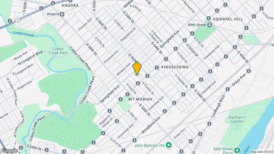 1630 S Frazier St Map and Location Details