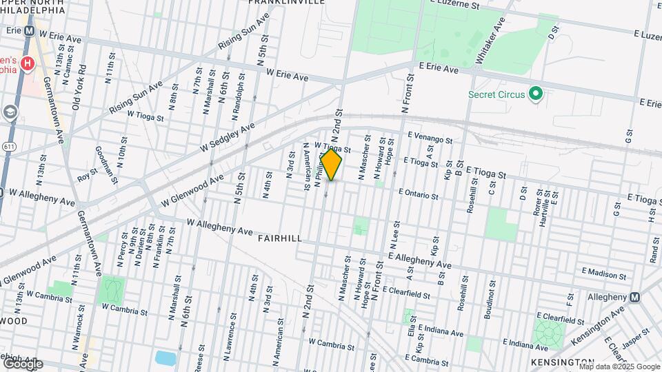 3355 N 2nd St Map and Location Details