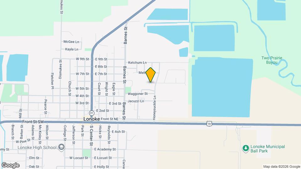 203 Lynn Ln Map and Location Details