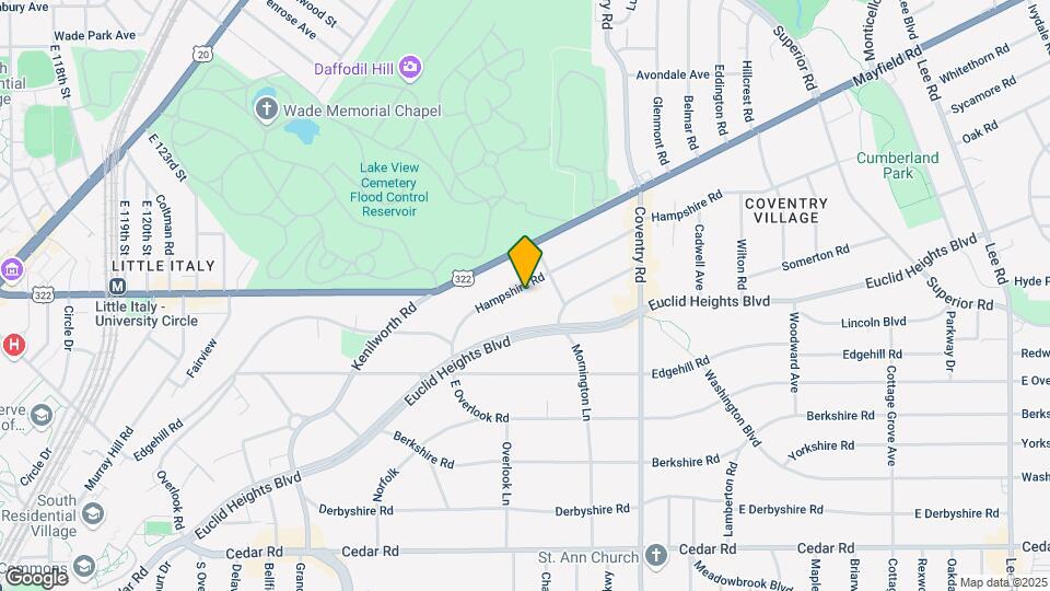 2664 Hampshire Rd Map and Location Details