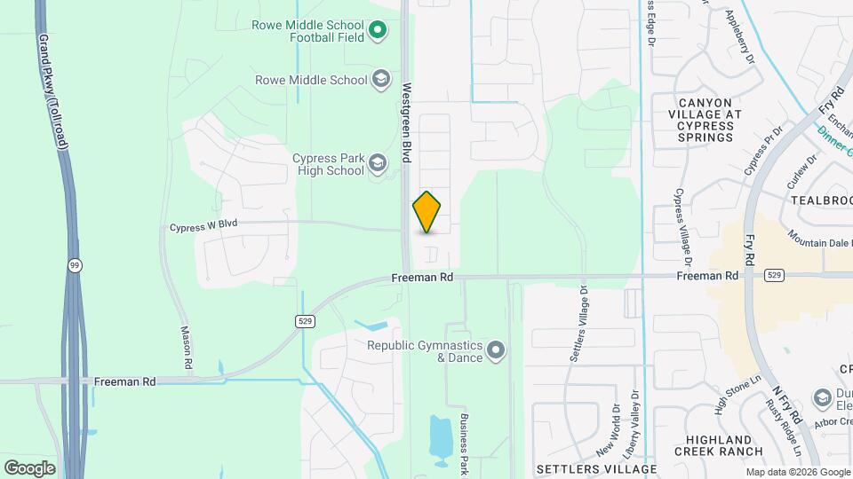 21335 Cypress Live Oak Dr Map and Location Details