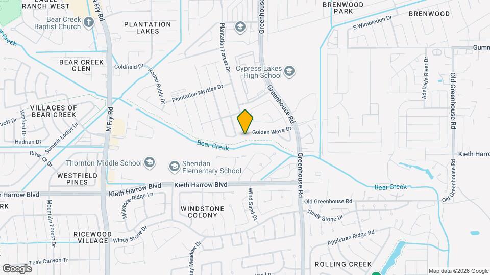 19327 Golden Wave Dr Map and Location Details