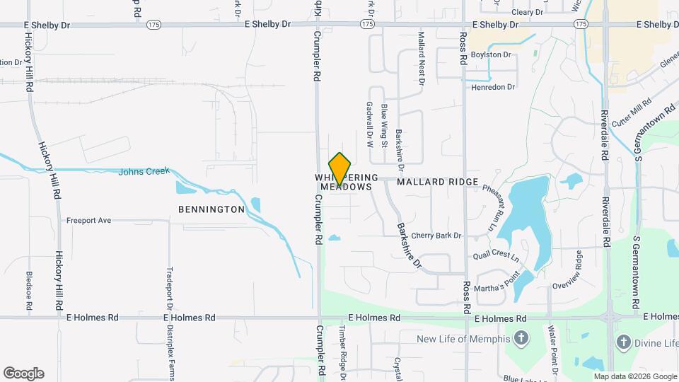 6472 Copper Leaf Cove W Map and Location Details