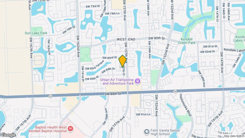8410 SW 157th Ct Map and Location Details