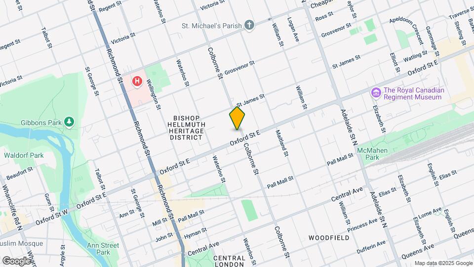 761 Colborne St Map and Location Details