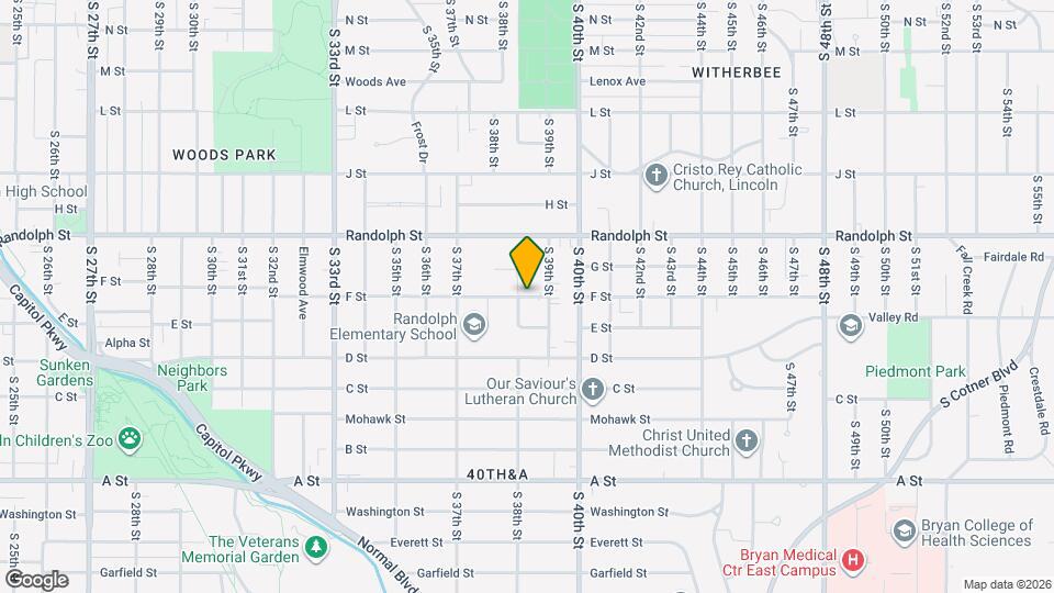 3803 F St Map and Location Details
