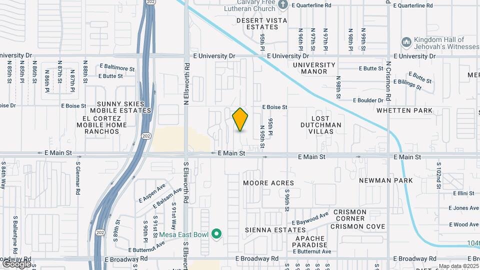 Copa Mobile Home Park Map and Location Details