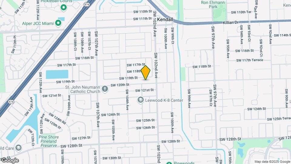 10303 SW 120th St Map and Location Details