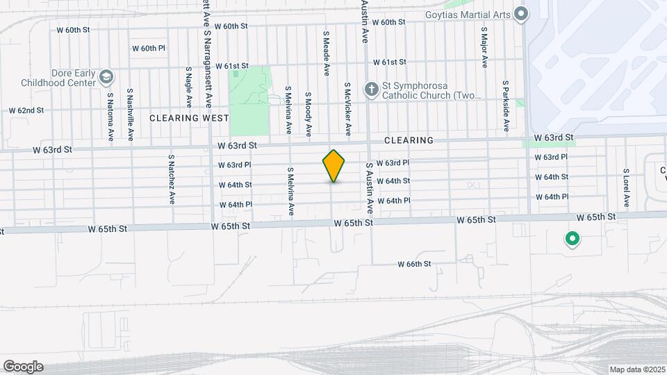 6059 W 64th St Map and Location Details