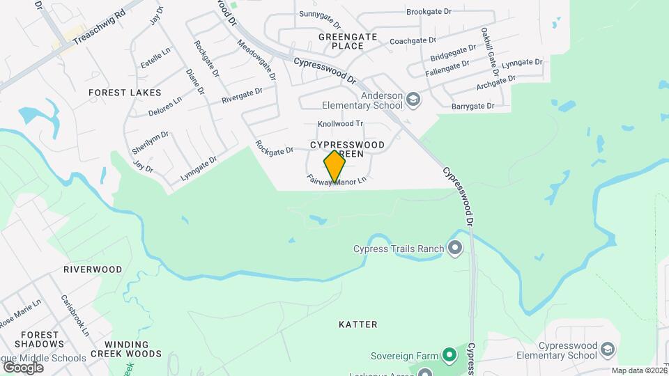 5916 Fairway Manor Ln Map and Location Details