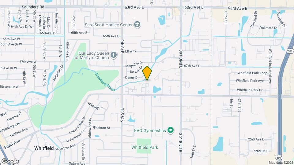 1106 Longfellow Way Map and Location Details