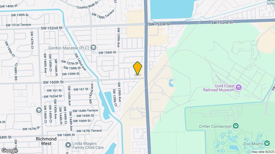 13751 SW 160th St Map and Location Details