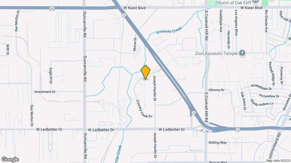 4630 Country Creek Dr Map and Location Details