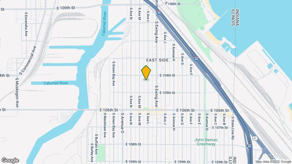 10422 S Avenue L Map and Location Details