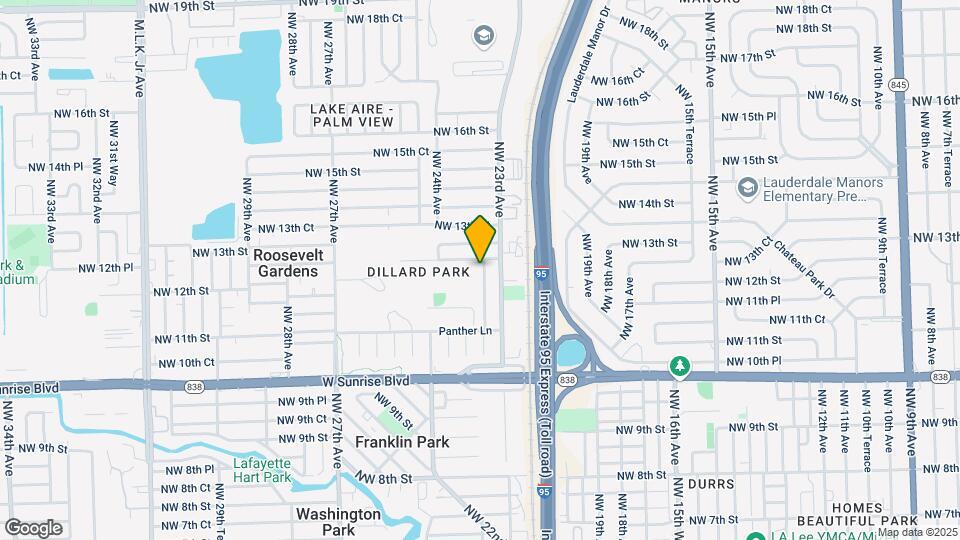 1221 NW 23rd Ter, Unit 660 Map and Location Details