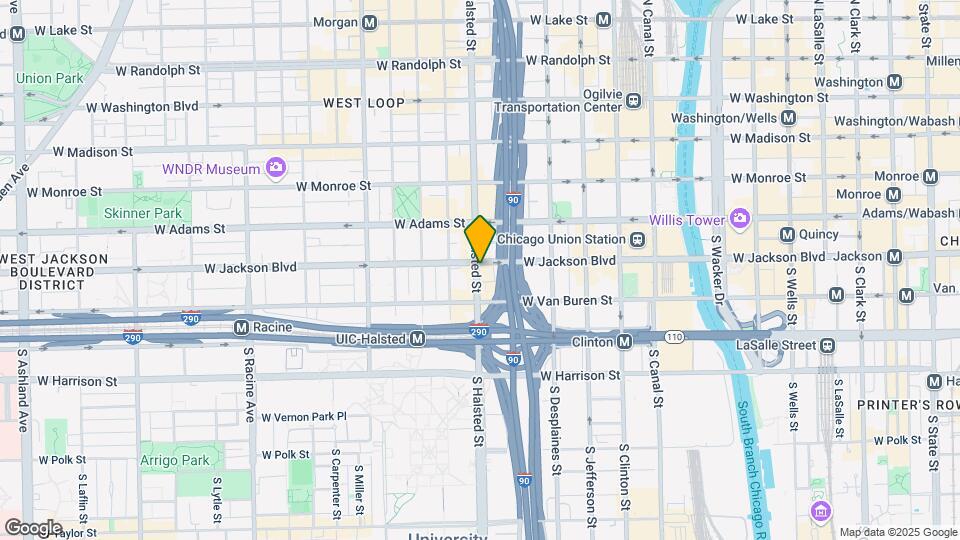 301-315 S Halsted St Map and Location Details