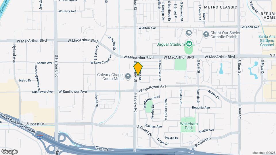 3714 S Marine St Map and Location Details