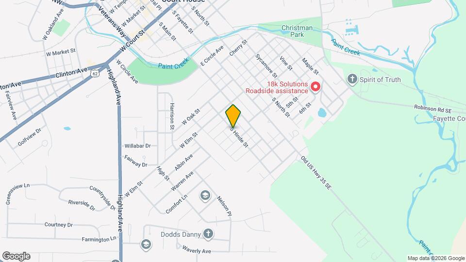 913 S Hinde St Map and Location Details