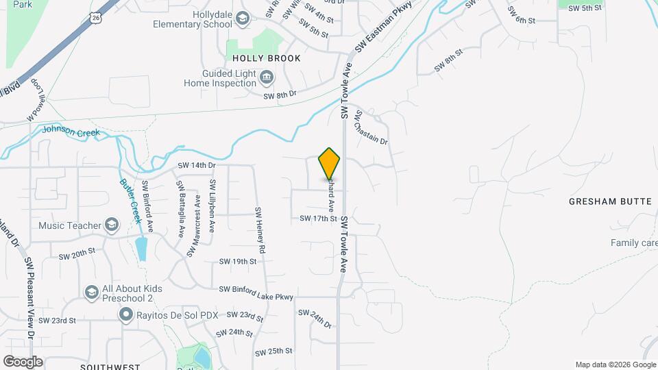 1475 SW Orchard Ave Map and Location Details