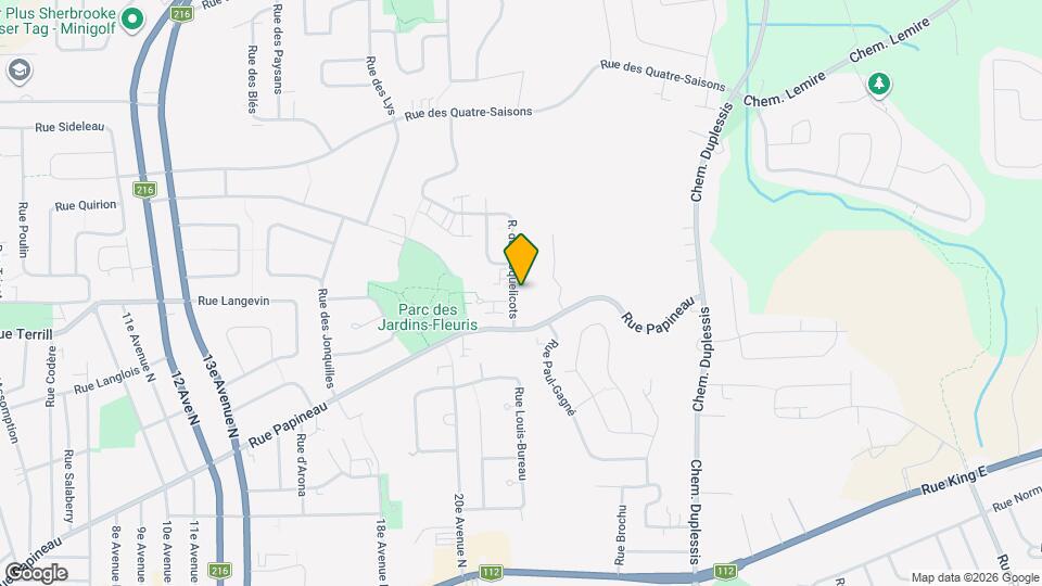 540 Des Coquelicots Rue Map and Location Details