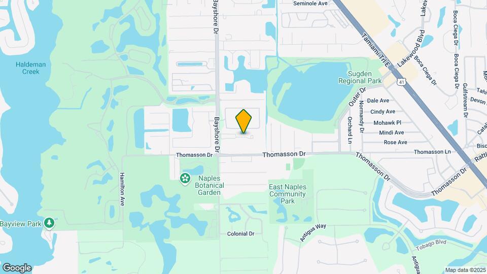 4625 Bayshore Dr Map and Location Details